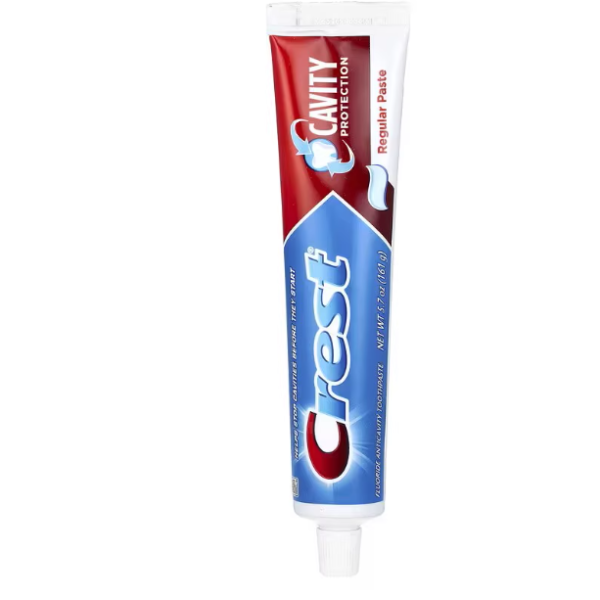 Anti-caries fluoride toothpaste for fresh breath and clean mouth.