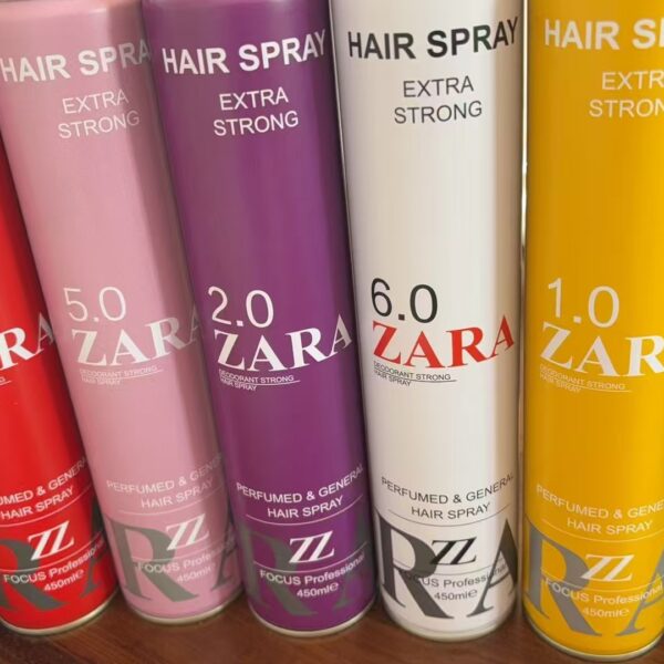 Long-lasting styling hairspray