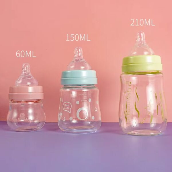 Comforter Bottle for Babies - Super Soft - Designed for Newborns 0-3 Months to 6 Months to 6 Months and Above - Sleeping Aid - Silicone