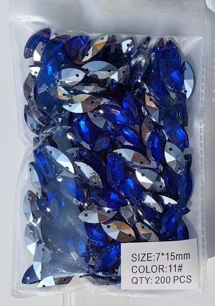White AB Colorful Rhinestone Clothing DIY Adhesive Rhinestone Decoration Crystal Rhinestone Free Shipping